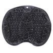 Shower Foot and Back Scrubber Mat, Wall Mounted Shower Foot Scrubber with Suction Cups, Massage Foot Cleaner for Shower (Gray)