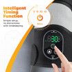 Cordless Heated Knee Massager, 3-in-1 Electric Knee Massager with Heat for Knee Elbow Shoulder Wrap with 3 Vibration & Heating Modes