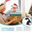 Knee Massager with Heat, Cordless Knee Massager with 3 Heating Levels, Knee Massager with Large LED Screen, Adjustable Straps and Timer