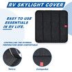 41x41cm RV Sunshade Skylight Ventilation Window Shade Velcro Attachment