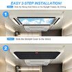 41x41cm RV Sunshade Skylight Ventilation Window Shade Velcro Attachment