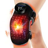 Red Light Knee Brace Vibration Knee Massage with 3-Level Massage Wireless Rechargeable Controller Near Infrared Heated Device for Knee Elbow Shoulder