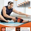 Red Light Knee Brace Vibration Knee Massage with 3-Level Massage Wireless Rechargeable Controller Near Infrared Heated Device for Knee Elbow Shoulder