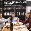 Wine Aerator Electric Wine Decanter Automatic Wine Aerator,One Touch Wine Dispenser Wine pourer with USB Rechargeable