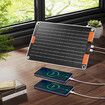 20WSolar Panel Kit Portable Generator Charger 5V Dual USB Outputs charging