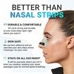 Magnetic Nose Strips, 60 Pcs Easier Breath Nasal Strips Anti Snoring, Nose Strips Better Sleep AntiSnore Sleep Aid for Sleep Travel Sports
