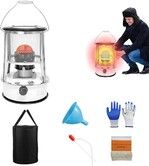 Kerosene Space Heater   Indoor Outdoor Kerosene Stove Camping  Heater , Non Electric Space Heater for Fishing, Garden, Balcony