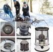 Kerosene Space Heater Indoor Outdoor Kerosene Stove Camping Heater , Non Electric Space Heater for Fishing, Garden, Balcony