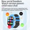 Smart Cell Phone Watch for Boys Girls with Call SOS Games Alarm Camera Music Calculator School Mode Children Touch Screen Watches for Kids (Blue)