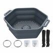 Ice Shower Rapid Cooling Portable Ice Bath Barrel Silicone Foldable Ice Bath Chiller For Athletes Relax Bathroom Accessories Color Deep Blue
