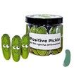 Positive Pickle Emotional Support Affirmation Cards,Mini Affirmation Card Jar,30/60 Unique Positive Messages,Decorative Jar Gift (60,Pickle)