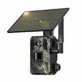 4G LTE Cellular Trail Cameras 3rd Gen with Live Streaming,Game Camera with Motion Activated 0.2s Trigger Time Solar Trail Camera IP66 Waterproof