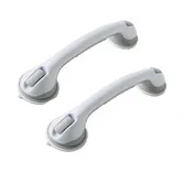 2Pcs Grab Bars for Bathtubs and Showers, Shower Grab Bars for Seniors, 16 Inch Grab Bars for Wall