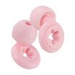 Noise Cancelling Earplugs for Sleep, Reusable Noise Cancelling Hearing Protection Earplugs with Portable Case for Sleep, Travel (Pink)