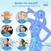 400ml High Concentration Hydrogen Tritan Water Sports Bottle Led Display 13000 Ppb Oxygen Separation Convenient Handle