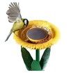 Sunflower Bird Feeder Outdoor Flower Shape Bird Feeding Tray,Garden Decor Stake,Ideal Gift Surprise for Nature Lover,Wild Bird Watcher