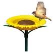 Sunflower Bird Feeder Outdoor Flower Shape Bird Feeding Tray,Garden Decor Stake,Ideal Gift Surprise for Nature Lover,Wild Bird Watcher
