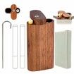 Rustic Decorative Gift Box Suitable for Handicraft Wooden Craft Souvenir Decorative Box Home Decor Craft Storage Box
