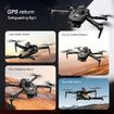 8K GPS Drone Dual Camera 5G WIFI FPV 360 Degree Obstacle Avoidance Brushless Large Screen RC Quadcopter With 2 batteries