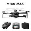 8K GPS Drone Dual Camera 5G WIFI FPV 360 Degree Obstacle Avoidance Brushless Large Screen RC Quadcopter With 2 batteries