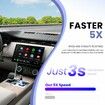 Wireless Android Auto Adapter Convert Wired to Wireless Mini Size USB-C Type-C Stable Control No Delay Supports Car Original Control