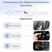 Wireless Android Auto Adapter Convert Wired to Wireless Mini Size USB-C Type-C Stable Control No Delay Supports Car Original Control