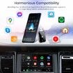 Wireless Android Auto Adapter Convert Wired to Wireless Mini Size USB-C Type-C Stable Control No Delay Supports Car Original Control