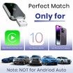 Apple CarPlay Adapter Wireless iPhone Mini USB Extension Cable Type-C Stable Control No Delay Vehicle Multimedia Converter