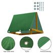 Swing Set Replacement Tarp Playground Roof Canopy Outdoor Replacement Sunshade Cover Backyard Playset Canopy Color Stripe