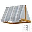 Swing Set Replacement Tarp Playground Roof Canopy Outdoor Replacement Sunshade Cover Backyard Playset Canopy Color Stripe