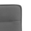 Dining Chairs 2 pcs Dark Grey Fabric