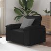Sofa Chair Black 60 cm Faux Leather