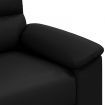 Sofa Chair Black 60 cm Faux Leather