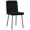 Dining Chairs 2 pcs Black Velvet