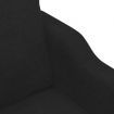 Sofa Chair Black 60 cm Fabric