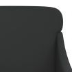 Armchair Black 63x76x80 cm Faux Leather