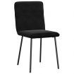 Dining Chairs 2 pcs Black Velvet