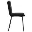 Dining Chairs 2 pcs Black Velvet