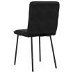 Dining Chairs 2 pcs Black Velvet