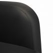 Sofa Chair with Armrests Black 54 cm Faux Leather