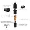 Tattoo Machine Kit Professional Wireless Tattoo Pen Kit Detachable RC Tattoo Power Supply,Tattoo Motor Unit Color Black