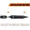 Tattoo Machine Kit Professional Wireless Tattoo Pen Kit Detachable RC Tattoo Power Supply,Tattoo Motor Unit Color Black