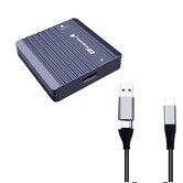PH862A 24 CFE A CFexpress Type A Card Reader, USB3.2 10G Speed Aluminum Housing for Photographers Videographers