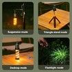 Portable LED Rechargeable Camping Lantern,LED Flashlight Survival Kits for Indoor Outdoor Home Emergency Light Outages Hiking Hurricane