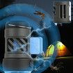 Portable LED Rechargeable Camping Lantern,LED Flashlight Survival Kits for Indoor Outdoor Home Emergency Light Outages Hiking Hurricane