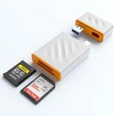 CFexpress Type B and SD Dual Slot Memory Card Reader, 10Gbps USB 3.2 Gen 2 Type A CFexpress Adapter Memory Card Reader