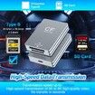 CFexpress Type B Card Reader and SD Card Reader, USB 3.2 Gen 2 10Gbps CFexpress Card Reader, CF Express Card Reader