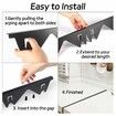 Stainless Steel Stove Counter Gap Cover 2 Pack,Stove Guard,Stove Gap Filler for Kitchen,Range Trim Kit Adjustable Length