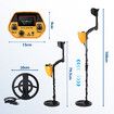 Professional Metal Detector with Waterproof Search Coil, Adjustable Length & Dual Modes - for Adults Kids Beginners, Treasure Hunting, Security Check, Gold