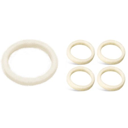 5 Pcs Felt Washer Replacement for Breville Espresso Machine Grinders - Compatible with BES870,BES878,BES880,BES980,BCG820 Models Wool Ring Accessories